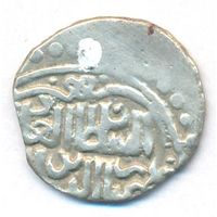 Золотая Орда Дирхем Хан Муххамед (Хан Гияс-ад-дин Буляк) 773 г.х. Урду серебро