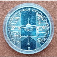 Серебро 0.925! Германия 10 евро, 2009 100 лет Международной экспозиции воздухоплавания