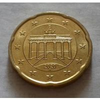 20 евроцентов, Германия 2020 A, AU