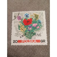 Польша 1967. Цветы Польши