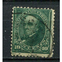 США - 1894/1895 - Дэниел Уэбстер 10C - [Mi.96] - 1 марка. Гашеная.  (Лот 11Di)
