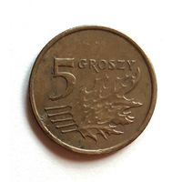 Польша. 5 грошей 2006 г.
