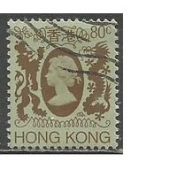 Гонконг. Королева Елизавета II. Герб. 1982г. Mi#395.