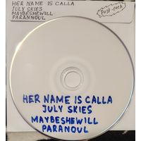 DVD MP3 - дискография HER NAME IS CALLA, JULY SKIES, MAYBESHEWILL, PARANNOUL (Post rock, Experimental, Ambient) - 1 DVD