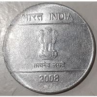 Индия 1 рупия, 2008 Ноида (5-7-143)