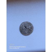 Монета швеция серебро 1 оре редкий 1720 г
