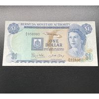Распродажа! Бермудские острова 1 доллар 1986  г.