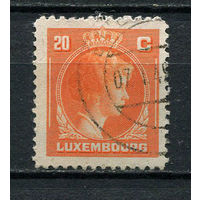 Люксембург - 1944/1946 - Княгиня Шарлотта 20С - [Mi.349] - 1 марка. Гашеная.  (Лот 15Dc)