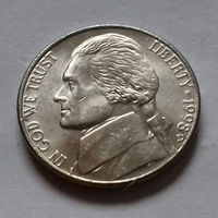 5 центов, США 1998 D