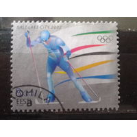 Эстония 2002 Олимпиада в Солт Лейк Сити Михель-1,3 евро гаш