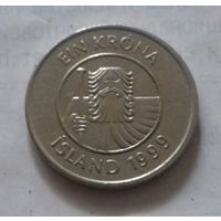 1 крона, Исландия 1999 г.