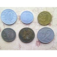 Чехословакия (ЧССР) набор монет 1962 - 1986