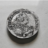 6 грошей 1754г. Фридрих II, Королевство Пруссия лот пр-1