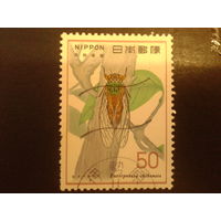 Япония 1977 насекомое