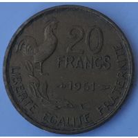 Франция 20 франков, 1951 (4-13-35)