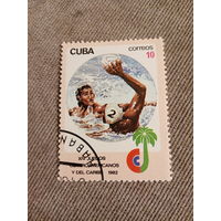 Куба 1982. Панамериканские игры. Водное поло