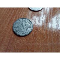 Франция 1 франк, 1943-1  1