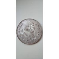 Мексика 1 песо 1966года