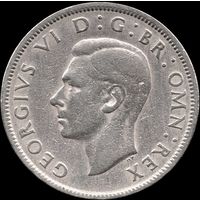 Великобритания 2 шиллинга (флорин) 1947 г. КМ#865 (4-26)