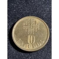 Португалия 10 эскудо 1988