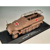 1:43 бронетранспортер санитарный Sd.Kfz. 251/8 Ausf.C Sch. Pz.Abt.501 Тунис 1943