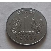 1 рупия, Индия 2000 г.