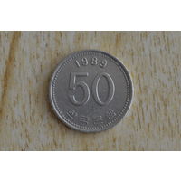 Южная Корея 50 вон 1989