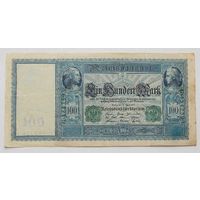 Германия 100 марок  1910 Зелёная печать Тип 1908 г