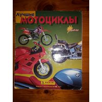 Журнал с наклейками. Мотоциклы. Панини. Panini. 1997 год. Альбом с наклейками. Журнал для наклеек