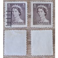 Канада 1953 Королева Елизавета II. 1С.