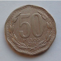 Чили 50 песо. 2006