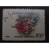 Индонезия 1996 Цветы