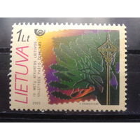 Литва 2000 10 лет почтовым маркам Литвы**