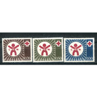 Югославия - 1977г. - Красный крест - 3 марки - полная серия, чистые, без клея [Mi Zw 53-55]. Без МЦ!
