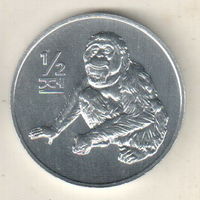 Северная Корея 1/2 чон 2002 Орангутан