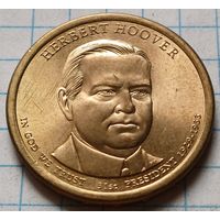 США 1 доллар, 2014     Р    Президент США - Герберт Гувер   ( 1-4-5 )