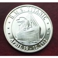 Сомали 5 долларов, 1998 Титаник