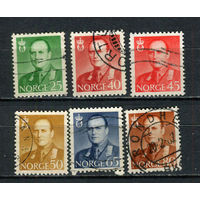 Норвегия - 1958 - Король Олаф V - 6 марок. Гашеные.  (Лот 79DN)