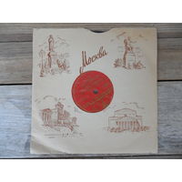 Пластинка (8") - Марио дель Монако - Арии из опер Дж. Пуччини - АЗГ, начало 1960-х гг.