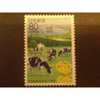 Япония 1995 коровы