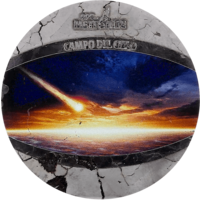 Ниуэ 1 доллар 2020г. "Метеорит - Campo Del Cielo". Монета в капсуле; подарочном футляре; номерной сертификат; коробка. Метеорит - Campo Del Cielo 31,10 - 33,60гр.