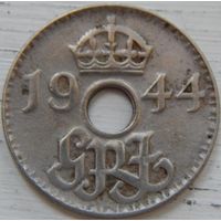 15. Британская новая Гвинея 3 пенса 1944 год