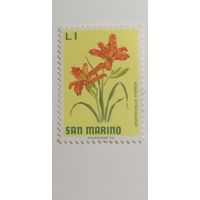 Сан Марино 1971. Цветы