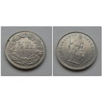 1/2 франка Швейцария 1979 год, KM# 23a.1, 1/2 FRANC, из коллекции
