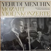 Mozart - Yehudi Menuhin, Das Bath Festival Orchester – Konzerte Fur Violine Und Orchester Nr. 3 G-Dur KV 216, Nr. 4 D-Dur KV 218