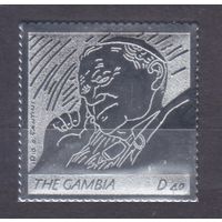 2005 Гамбия 5548 серебро Папа Иоанн Павел II задумался 6,00 евро