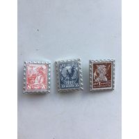 Первые почтовые марки Советской России