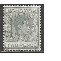Багамы. Король Георг VI. 1938г. Mi#107.