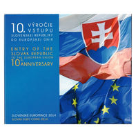 Словакия Набор Евро 2014 Словакия в Евросоюзе BU (9 монет)