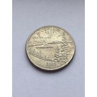 25 центов 2005 г. Орегон, США